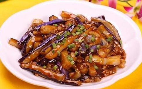  茄子肉片