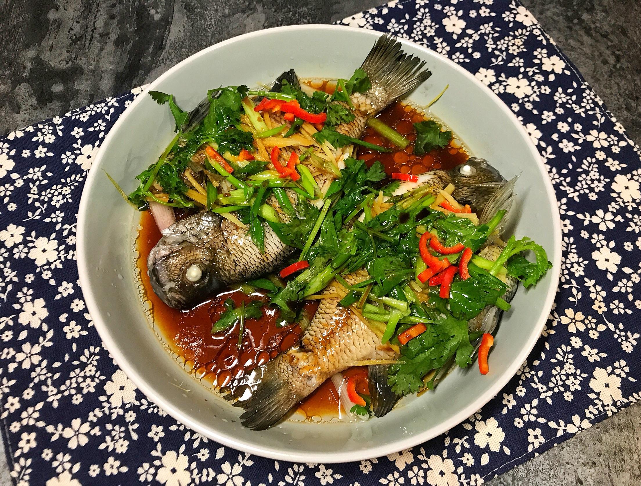 啤酒香燜太陽(yáng)魚(yú)