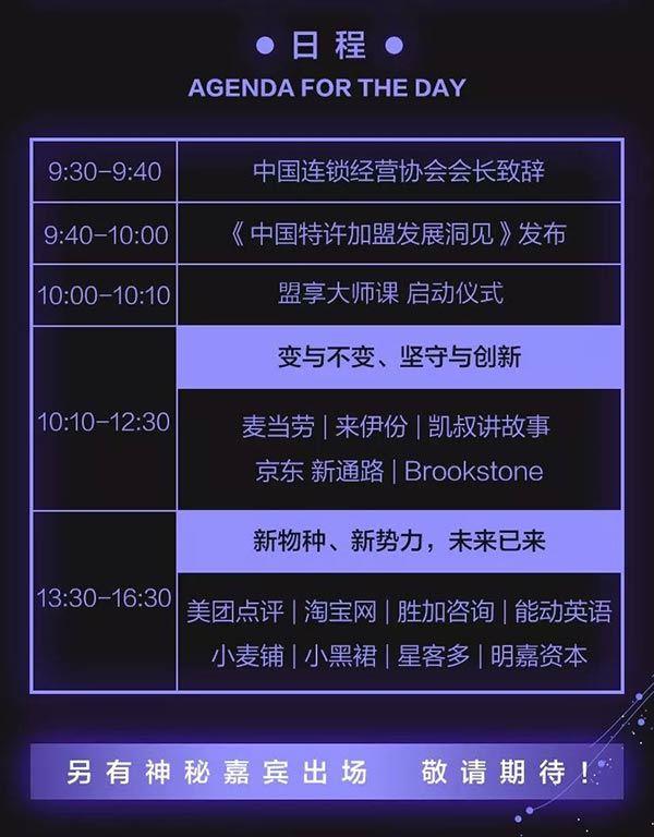 “賦能新勢(shì)能、新連鎖高峰論壇”將在5月5日于北京國(guó)家會(huì)議中心宴會(huì)廳C舉行